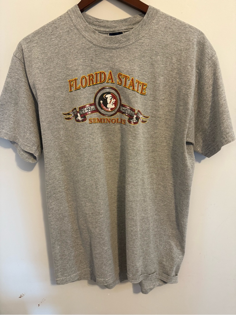 Florida State Seminoles Gray Short-Sleeve Graphic Tee